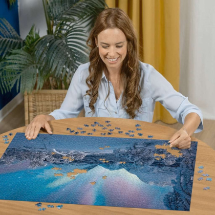 RAVENSBURGER Puzzle Když polární záře tančí 1500 dílků 160912