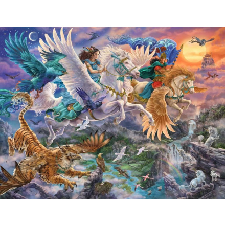 RAVENSBURGER Puzzle Vzduchem na Pegasovi 2000 dílků 160916