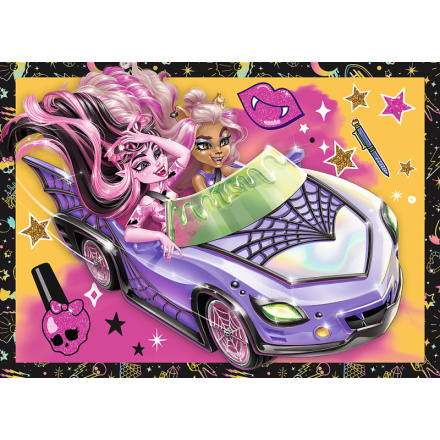 TREFL Puzzle Monster High: Elektrizující den 4v1 (35,48,54,70 dílků) 160951