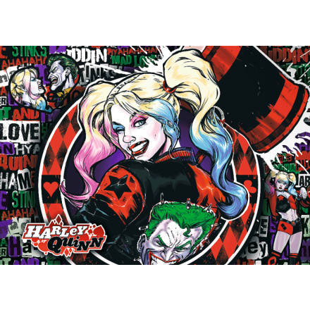 TREFL Puzzle Premium Plus Batman: Harley Quinn 1000 dílků 160977