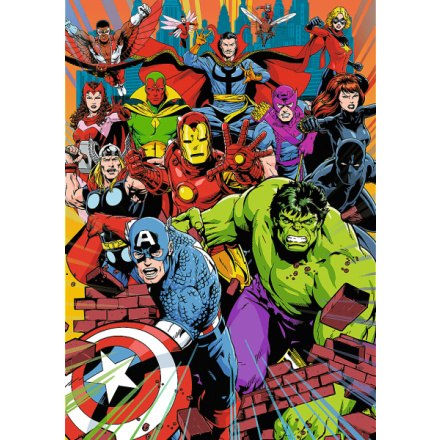 TREFL Puzzle Premium Plus Marvel: Hrdinové Marvelu 1000 dílků 160987