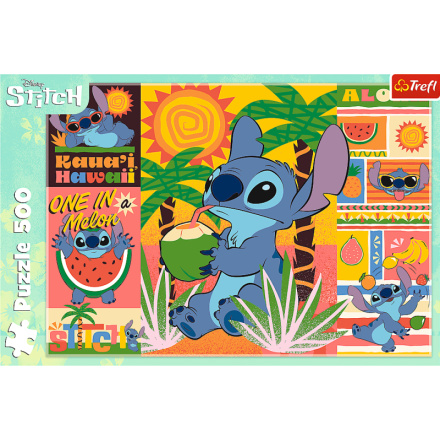 TREFL Puzzle Lilo&Stitch: Dovolená se Stitchem 500 dílků 160998