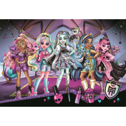 CLEMENTONI Puzzle Monster High 104 dílků 161030