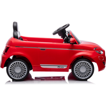 CHIPOLINO Elektrické auto FIAT 500 Red 161408