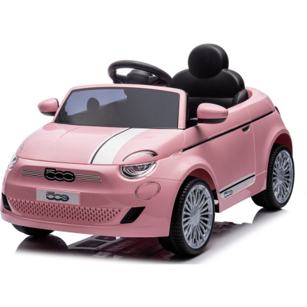 CHIPOLINO Elektrické auto FIAT 500 Pink 161409