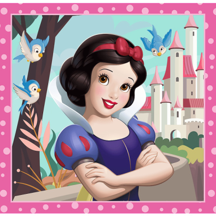 TREFL Puzzle Disney princezny: Vaina, Locika a Sněhurka 3v1 (20,36,50 dílků) 161456