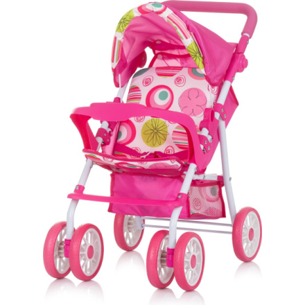 CHIPOLINO Sportovní kočárek pro panenky Dolly Multicolor 161574