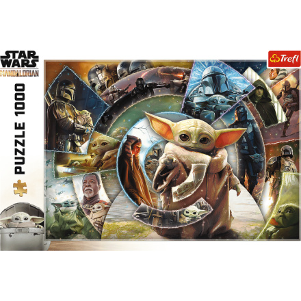 TREFL Puzzle The Mandalorian: Groguovo putování 1000 dílků 161603