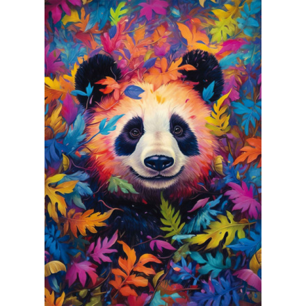 SCHMIDT Puzzle Panda v duhovém lese 1000 dílků 161944