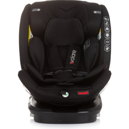 CHIPOLINO Autosedačka Volare i-Size 40-150cm Isofix 360 Obsidian 162071, (2024)