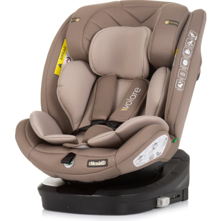 CHIPOLINO Autosedačka Volare i-Size 40-150cm Isofix 360 Macadamia 162074, (2024)