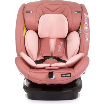 CHIPOLINO Autosedačka Volare i-Size 40-150cm Isofix 360 Flamingo 162075, (2024)