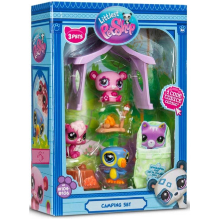 Hasbro Littlest Pet Shop LPS Hrací sada: Dobrodružství při kempování 162379