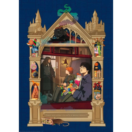 RAVENSBURGER Puzzle Harry Potter: Bradavice 1000 dílků 162489