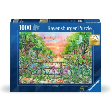 RAVENSBURGER Puzzle Kola v Amsterdamu 1000 dílků 162496