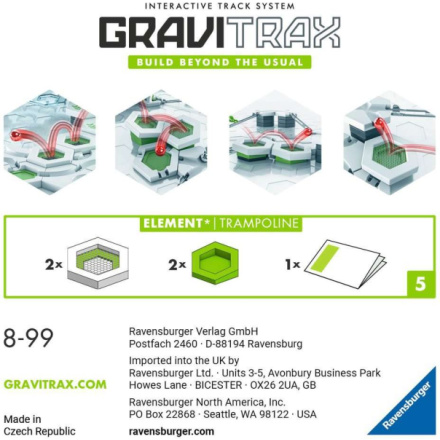 RAVENSBURGER GraviTrax Trampolína 162981