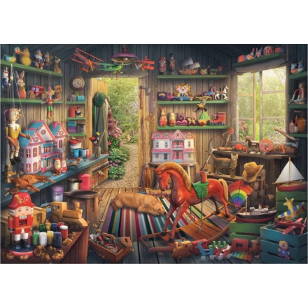 RAVENSBURGER Puzzle Nostalgické hračky 1000 dílků 163006