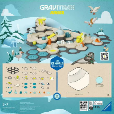 RAVENSBURGER GraviTrax Junior Startovní sada Ledový svět 163007