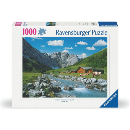 RAVENSBURGER Puzzle Pohoří Karwendel, Rakousko 1000 dílků 163009