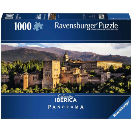 RAVENSBURGER Panoramatické puzzle Alhambra 1000 dílků 163026