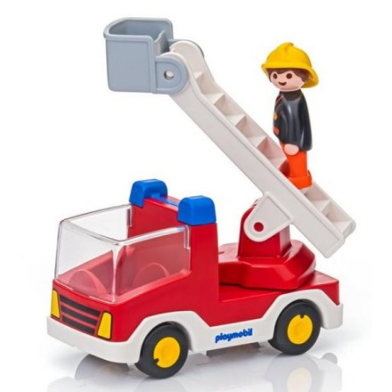 PLAYMOBIL® 1.2.3 6967 Hasičské auto 20045