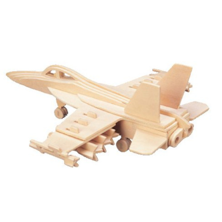 WOODEN TOY , WCK 3D puzzle Stíhačka F-18 Hornet 2026