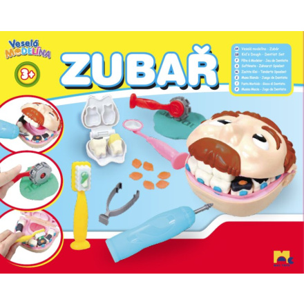 MAC TOYS Veselá modelína: Zubař 24678