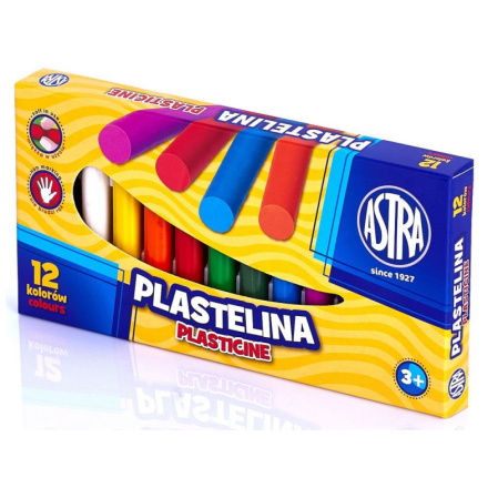 ASTRA Plastelína 12x13g (156g) 26170