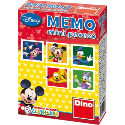 DINO Mini pexeso Mickey Mouse 27016