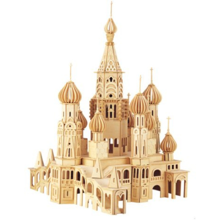 WOODEN TOY , WCK 3D puzzle Chrám St. Petersburg velký 2839