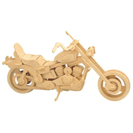 WOODEN TOY , WCK 3D puzzle Motorka Harley Davidson 3136