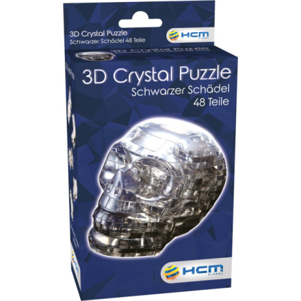 HCM KINZEL 3D Crystal puzzle Lebka 48 dílků 3337