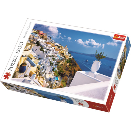 TREFL Puzzle Santorini, Řecko 1500 dílků 4253