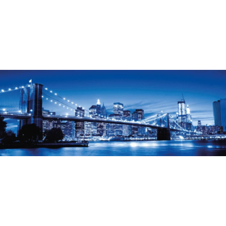 RAVENSBURGER Panoramatické puzzle Zářivý New York 1000 dílků 4455