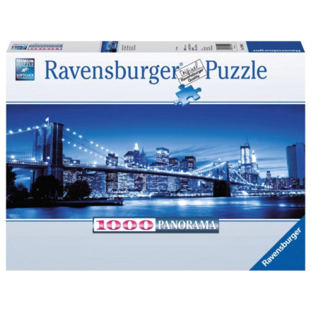 RAVENSBURGER Panoramatické puzzle Zářivý New York 1000 dílků 4455