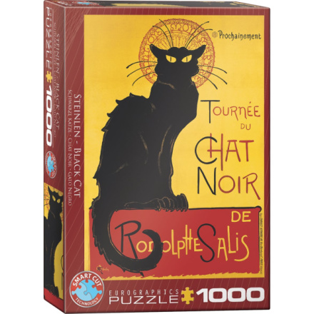 EUROGRAPHICS Puzzle Kabaret Le Chat noir - plakát 1000 dílků 5607