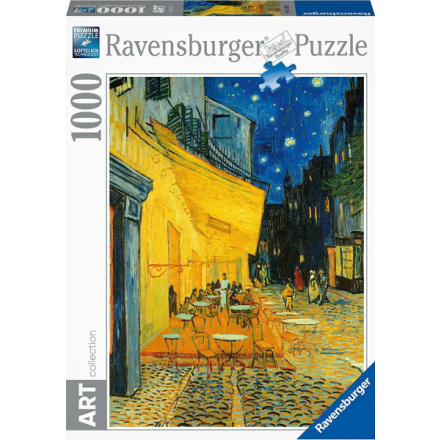 RAVENSBURGER Puzzle Art Collection: Terasa kavárny v noci 1000 dílků 5903