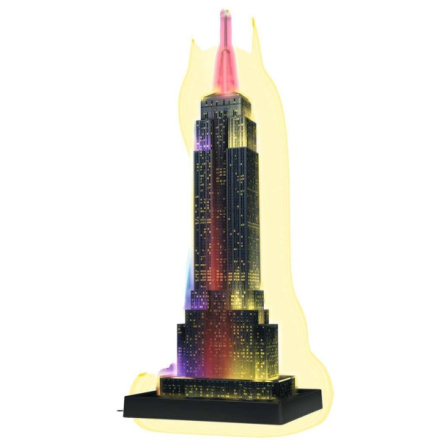 Svítící 3D puzzle Noční edice Empire State Building 216 dílků 6125