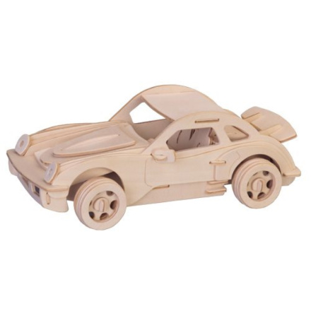 WOODEN TOY , WCK 3D puzzle Porsche 6591