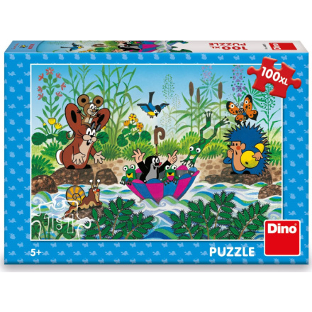 DINO Puzzle Krtkova plavba XL 100 dílků 879