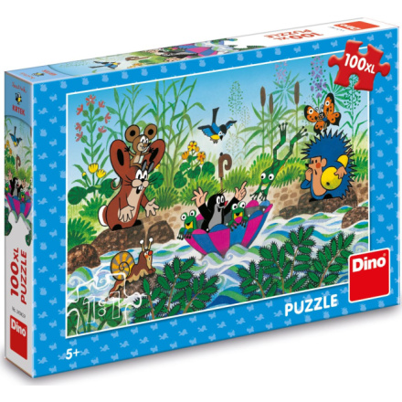 DINO Puzzle Krtkova plavba XL 100 dílků 879