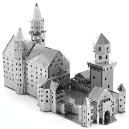 METAL EARTH 3D puzzle Zámek Neuschwanstein 9631