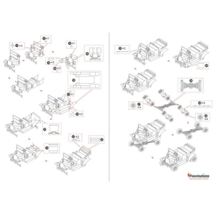 METAL EARTH 3D puzzle Ford Model T 1908 9633