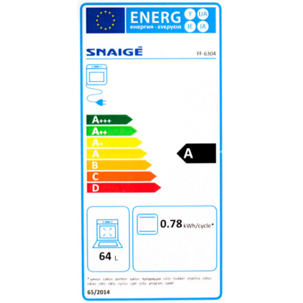 Sporák elektrický Snaige FF-6304 0955