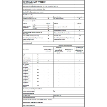 Minibar Crown CM48AE D9948