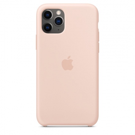 APPLE iPhone 11 Pro Max Silicone Case - Pink Sand, MWYY2ZM/A
