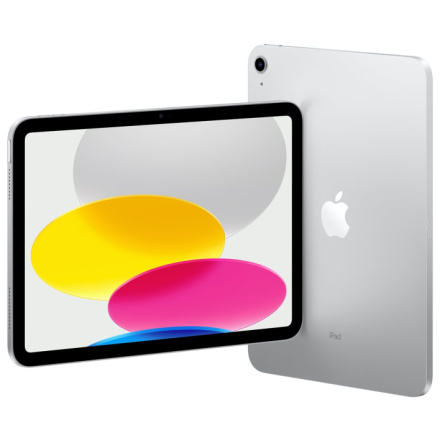 Apple iPad 10.gen/WiFi/10,9"/2360x1640/256GB/iPadOS16/Silver, MPQ83FD/A