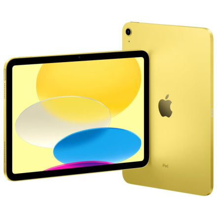 Apple iPad 10.gen/WiFi/10,9"/2360x1640/64GB/iPadOS16/Žlutá, MPQ23FD/A