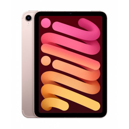 Apple iPad mini/WiFi+Cell/8,3"/2266x1488/256GB/iPadOS15/Růžová, MLX93FD/A