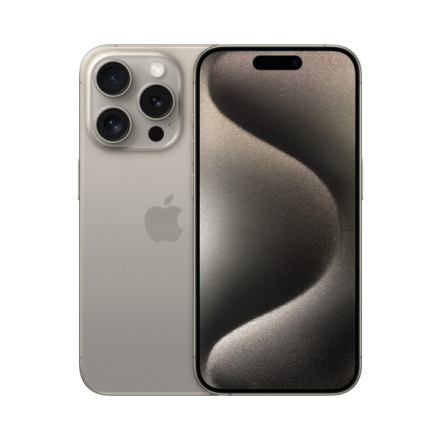 Apple iPhone 15 Pro/128GB/Natural Titan, MTUX3SX/A